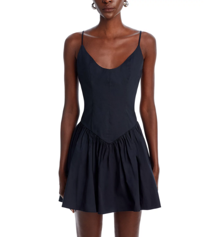 STAUD Dena Mini Dress MSRP $325