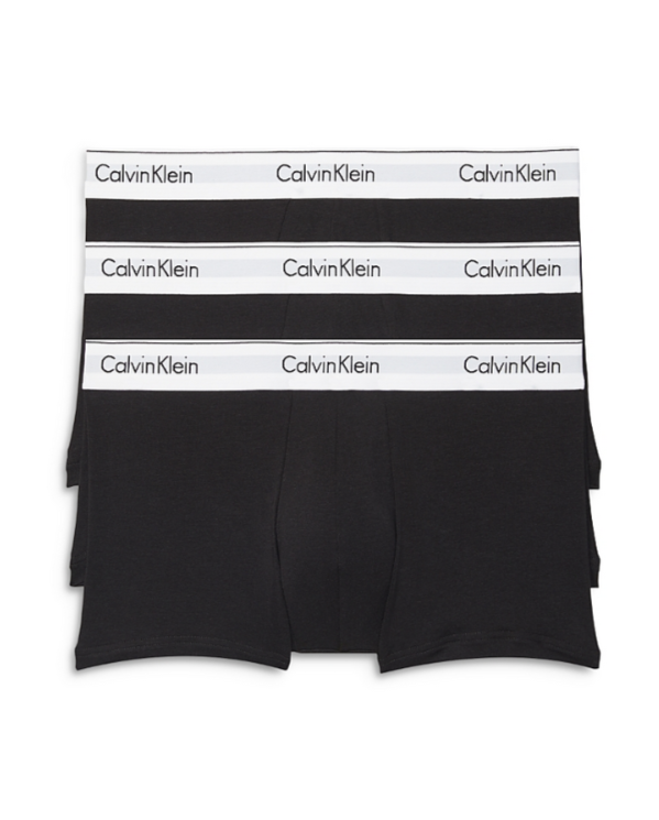 Calvin Klein Modern Cotton Stretch Low Rise Trunks, Pack of 3 MSRP $47