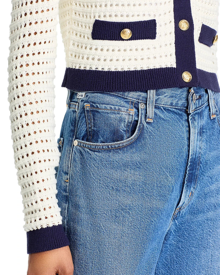 STEVE MADDEN Casette Cardigan Sweater MSRP $79