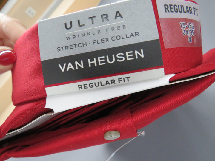 Van Heusen Regular-Fit Ultraflex Dress Shirt MSRP $65
