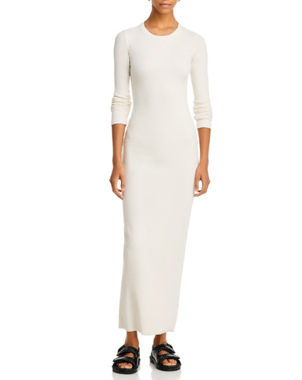 Cotton Citizen Verona Ribbed Coated Dress MSRP $225