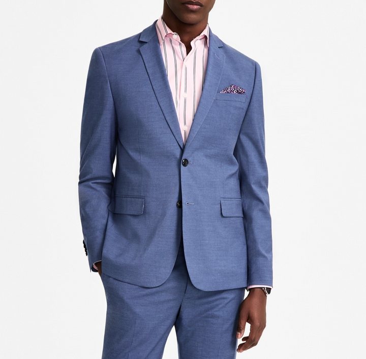 Nick Graham Men's Slim-Fit Stretch 2-piece Suit Size 44R x 38W MSRP $395