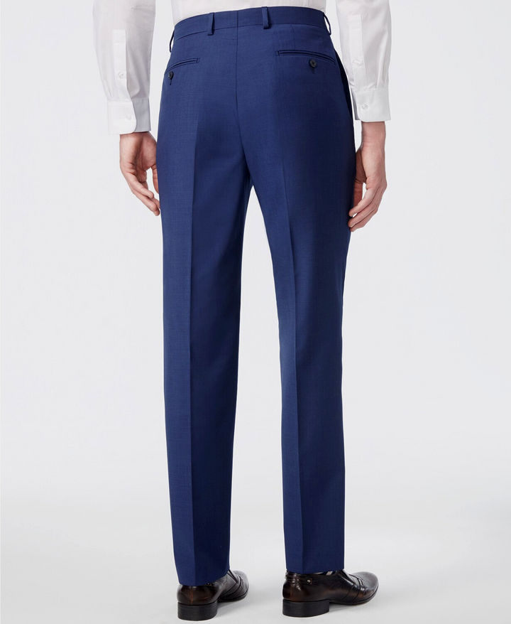 Calvin Klein Men's Slim-Fit Wool-Blend Stretch Suit Pants MSRP $190