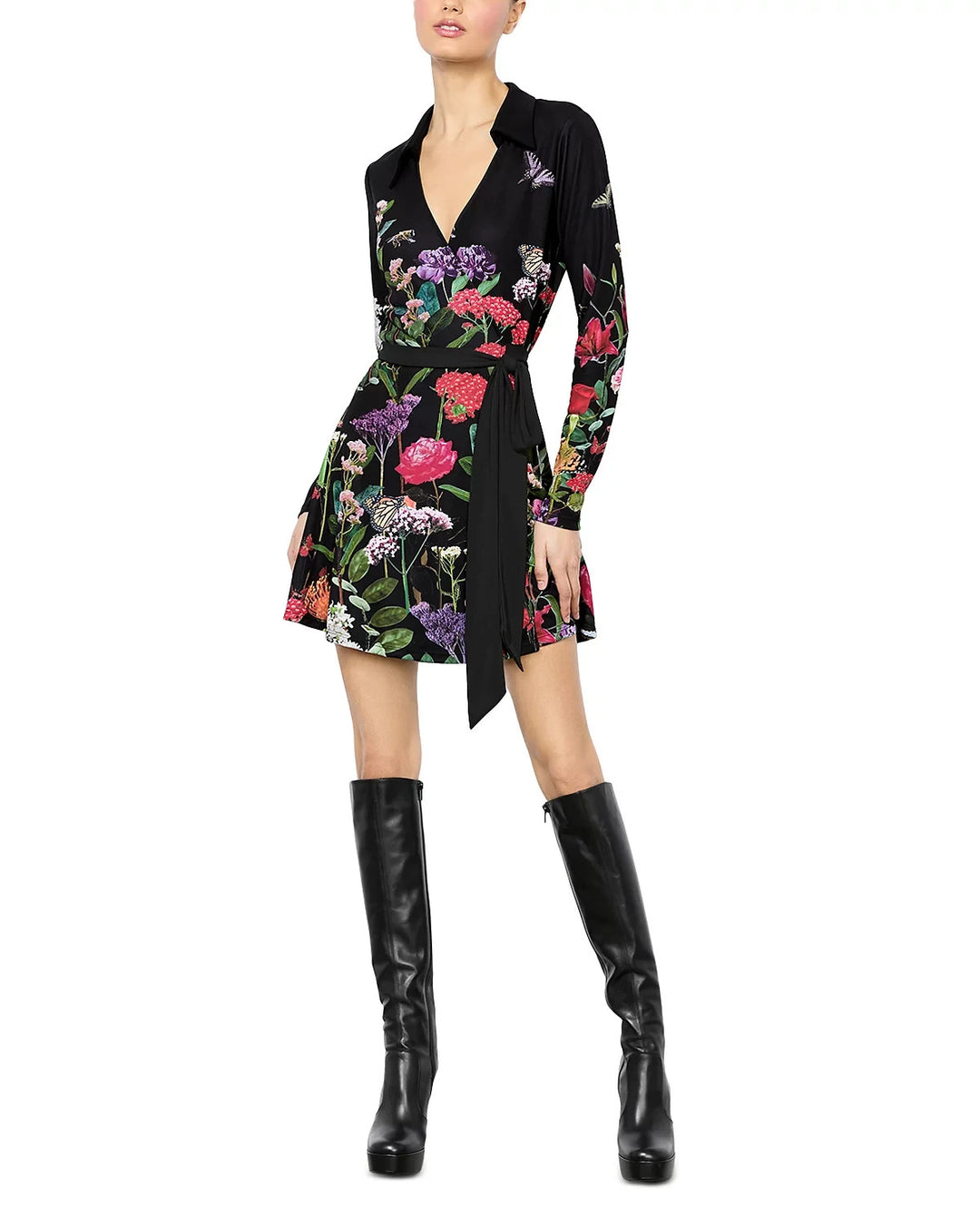 Alice and Olivia Millicent Mini Dress MSRP $440