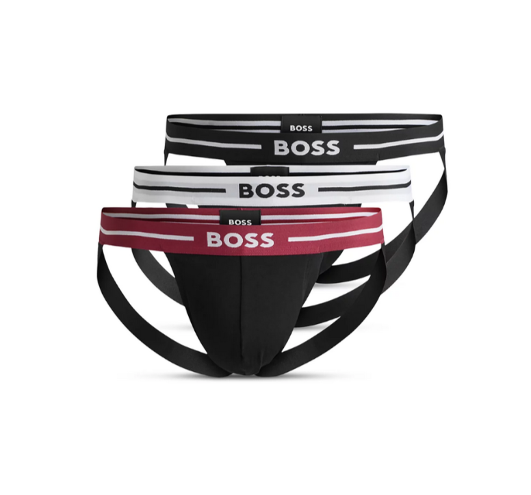 BOSS Men's Bold Jockstraps, Pack of 3 MSRP $45