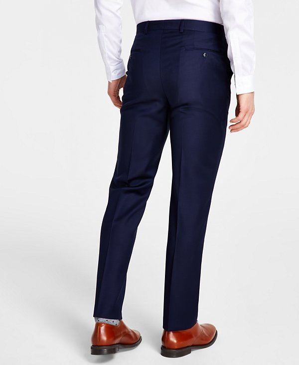 Michael Kors Men's Classic-Fit Wool-Blend Stretch Suit Separates Pant MSRP $200