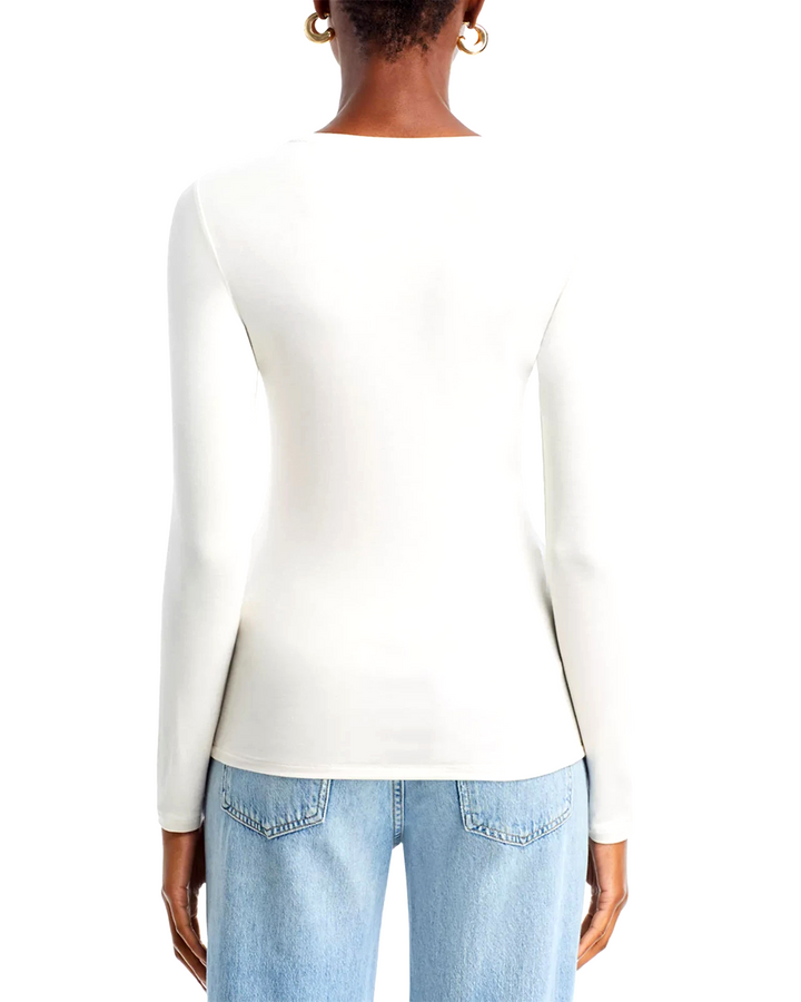 Majestic Filatures Crewneck Long Sleeve Tee MSRP $138