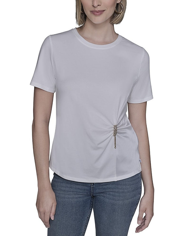 KARL LAGERFELD PARIS Combo Tee MSRP $69
