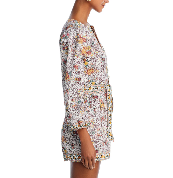 PAIGE Puglia Belted Romper MSRP $279