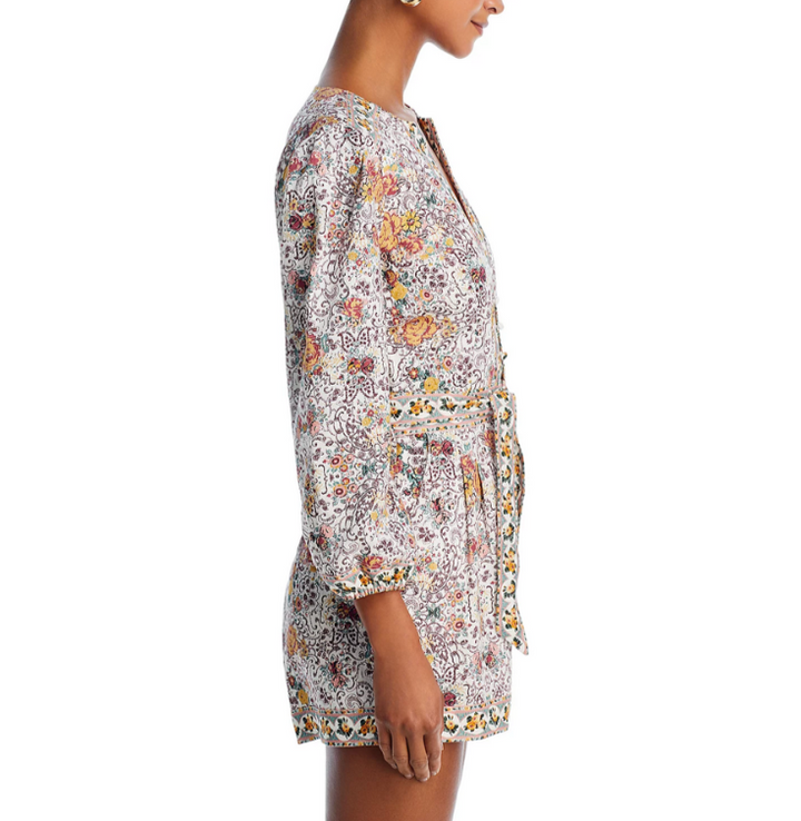 PAIGE Puglia Belted Romper MSRP $279