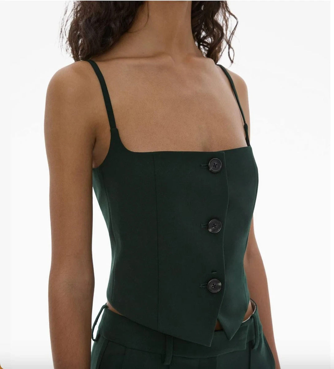 Helmut Lang Crop Blazer Top MSRP $350