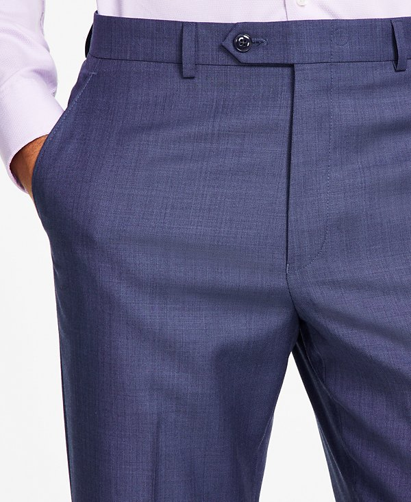 Michael Kors Men's Classic-Fit Wool-Blend Stretch Suit Separates Pant MSRP $200