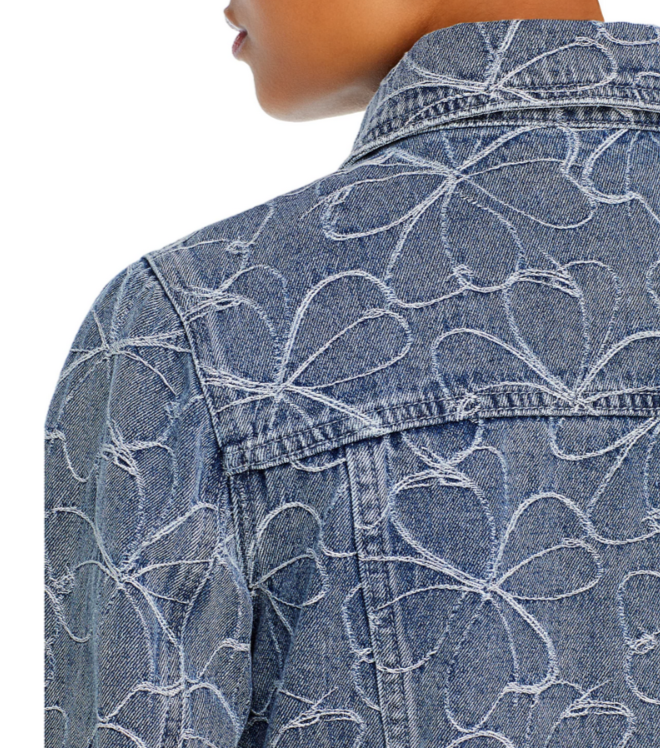 Ramy Brook Hoff Denim Jacket MSRP $445