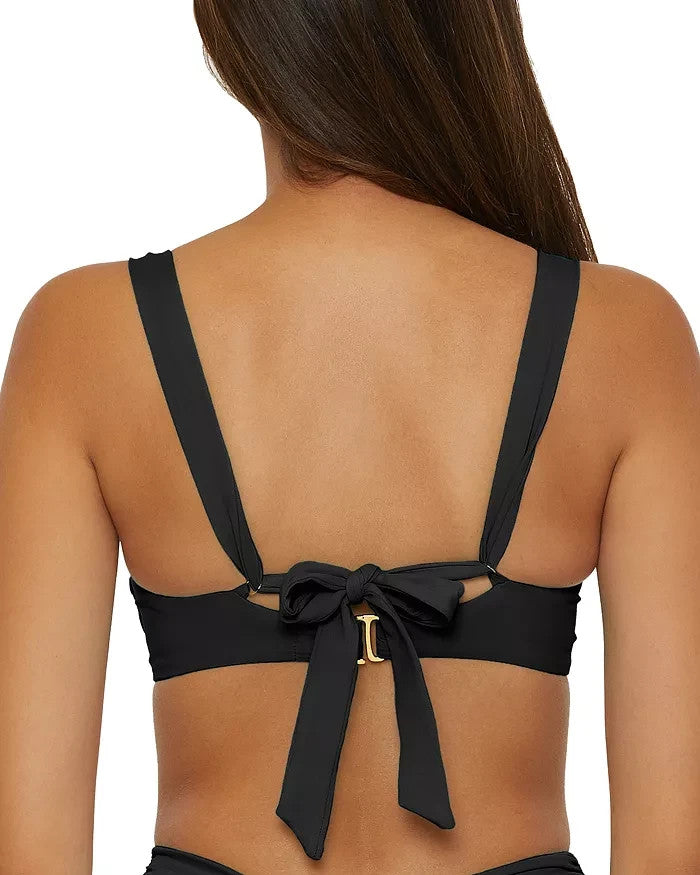 BECCA® by Rebecca Virtue Color Code Multi Way Underwire Bikini Bra Top MSRP $88