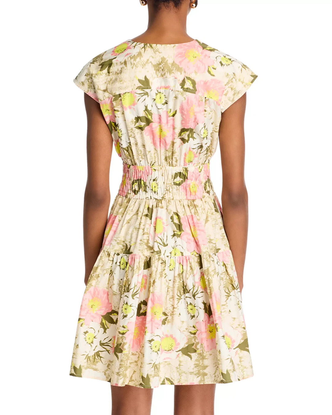 Derek Lam 10 Crosby Tora Floral Mini Dress MSRP $450