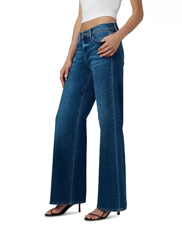 Joe's Jeans The Lou Lou Low Rise Wide Leg Jeans MSRP $188