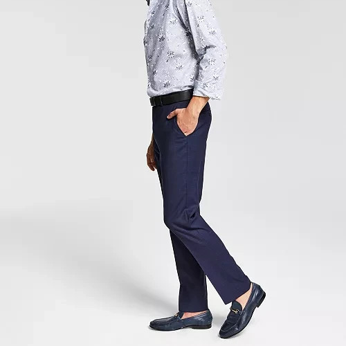 Bar III Slim-Fit Wool-Blend Suit Pants MSRP $175