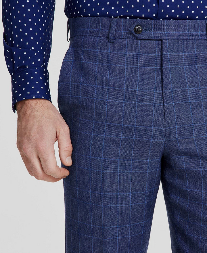 Michael Kors Men's Classic-Fit Stretch Wool-Blend Suit Pants MSRP $190