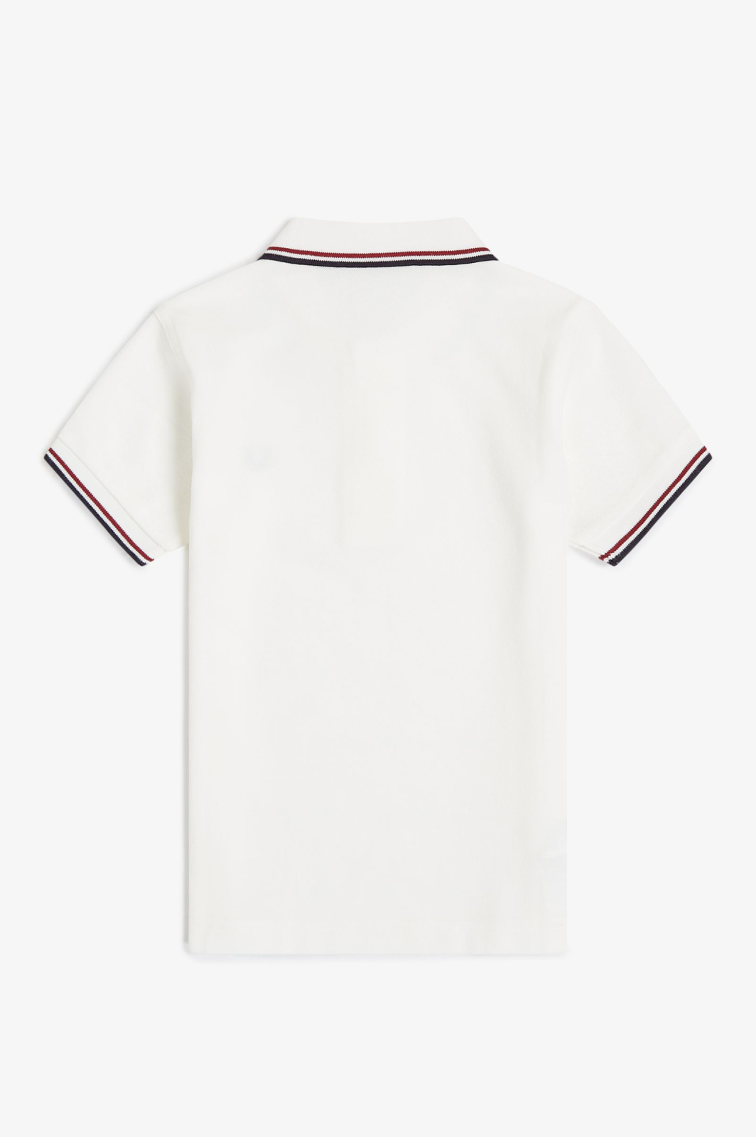 Fred Perry White Twin Tipped Polo Shirt 