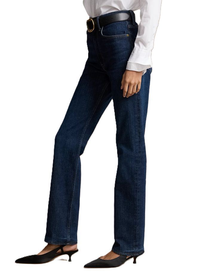 Polo Ralph Lauren The Straight High-Rise Jeans MSRP $248