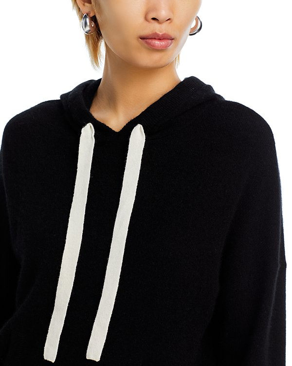 AQUA Cashmere Skull Back Cashmere Hoodie MSRP $198