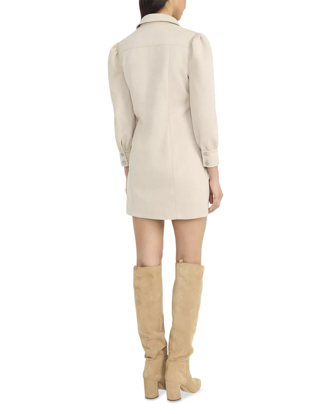 The Good Journey Button Front Shirt Dress MSRP $128