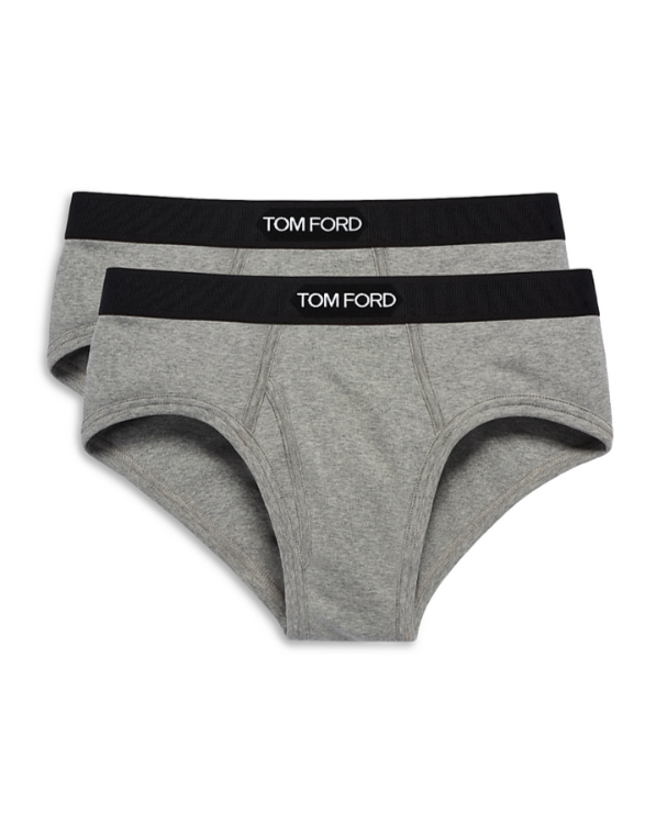 Tom Ford Cotton Blend Briefs, Set of 2 MSRP $90
