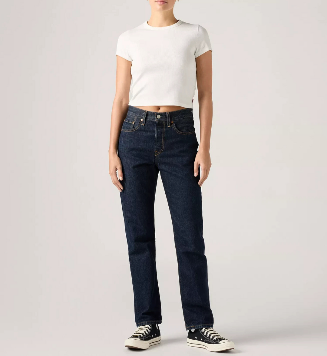 Levi's Women's 501 Original-Fit Straight-Leg Jeans MSRP $98