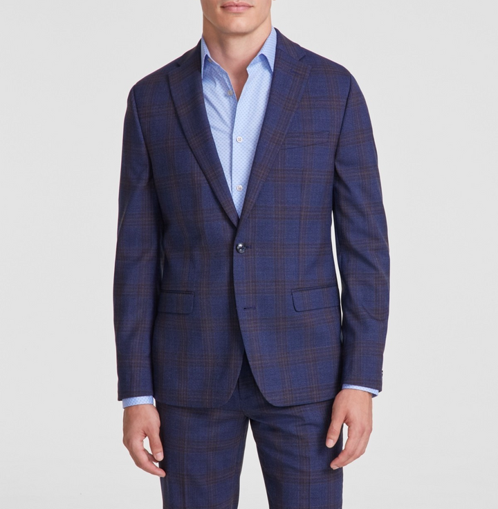 Bar III Men's Slim-Fit Wool-Blend Suit Separate Jacket MSRP $425