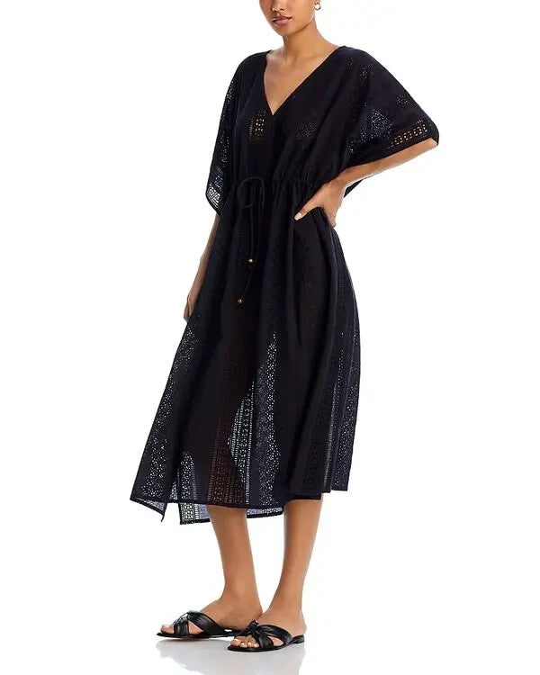 Echo Butterfly Eyelet Cover-up Dress MSRP $159