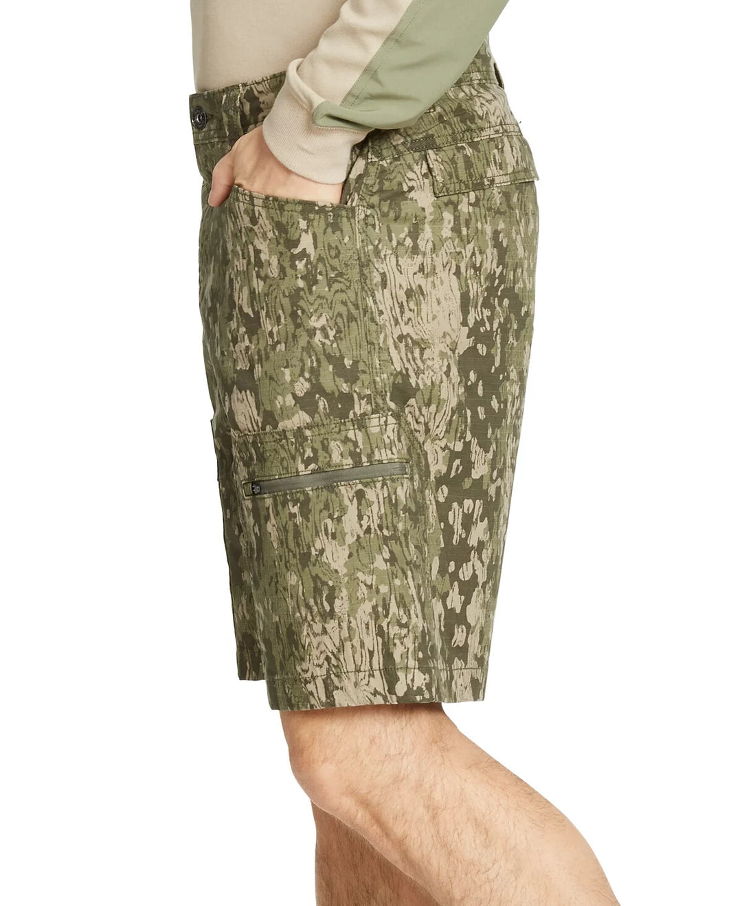 BASS OUTDOOR Pro-Cargo Ripstop Printed Cargo Shorts MSRP $65