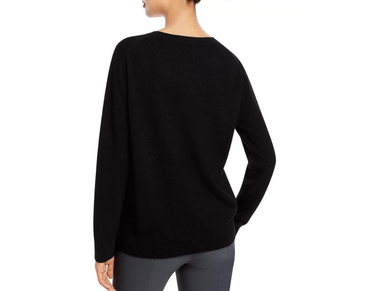 Vince Weekend V-Neck Cashmere Sweater MSRP $348