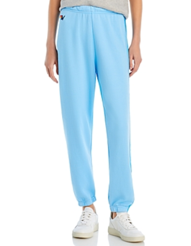 Aviator Nation Rainbow Stripe Sweatpants MSRP $156