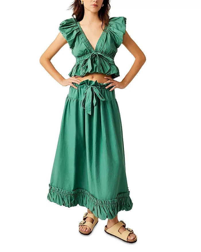 Free People Favorite Part MIDI Skirt MSRP $88