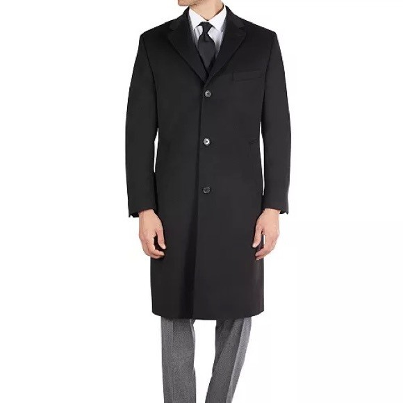 Lauren Ralph Lauren Men's Columbia Classic-Fit Overcoat MSRP $495