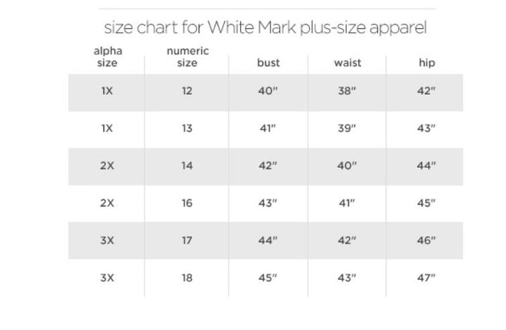White Mark Plus Size Classic Walker Coat MSRP $148