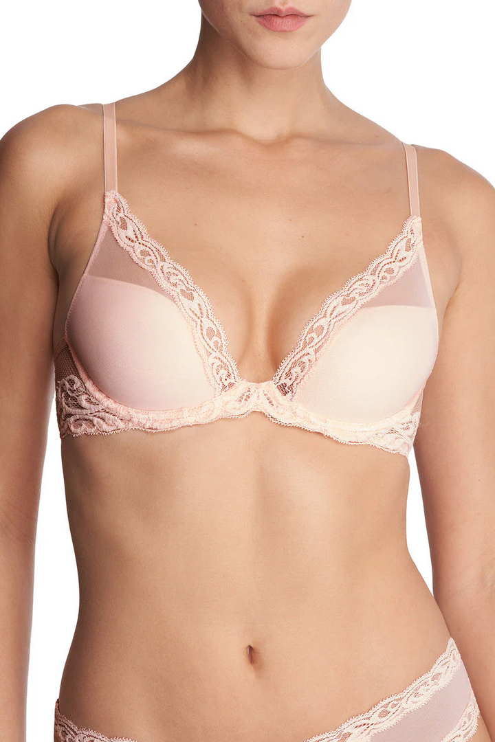 NATORI Feathers Plunge T-Shirt Bra MSRP $68