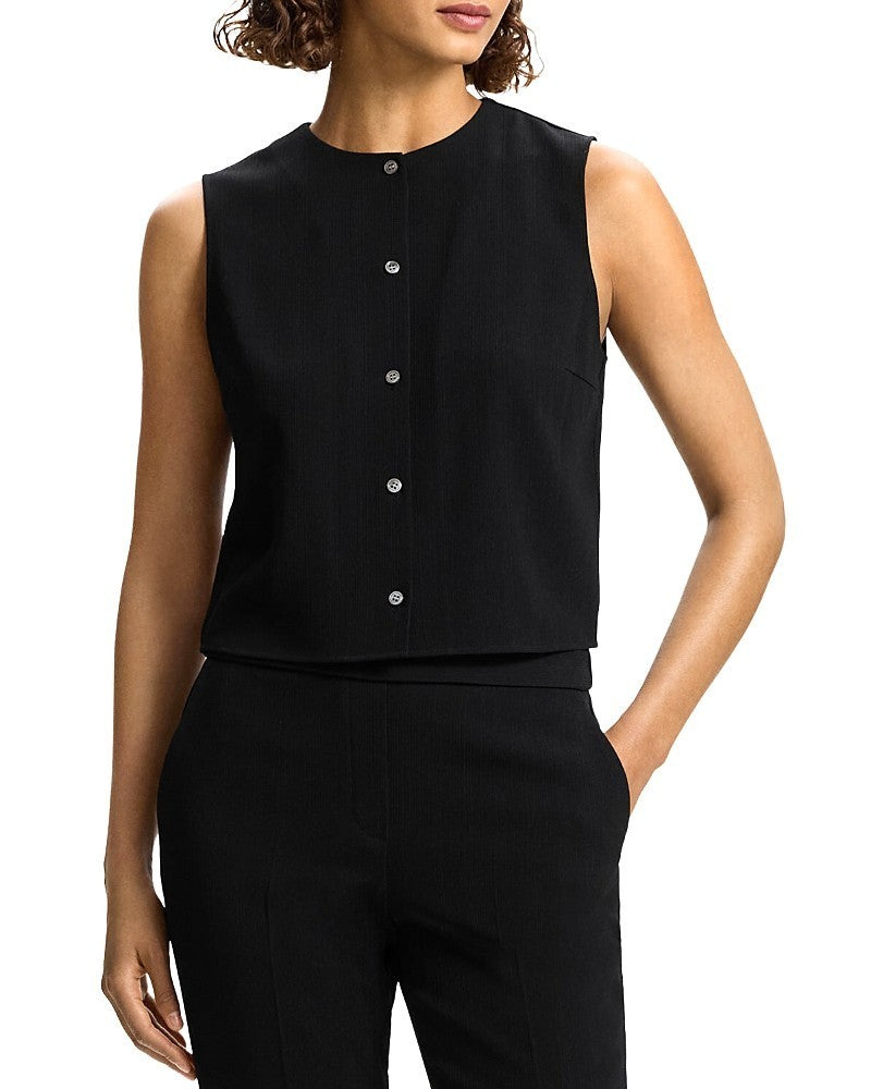 Theory Sleeveless Shell Top MSRP $245