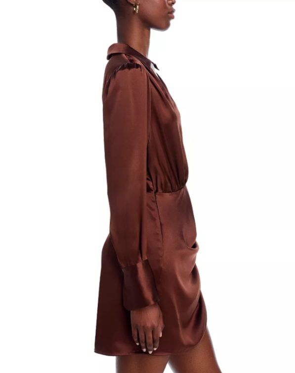 PAIGE Nyla Silk Dress MSRP $429