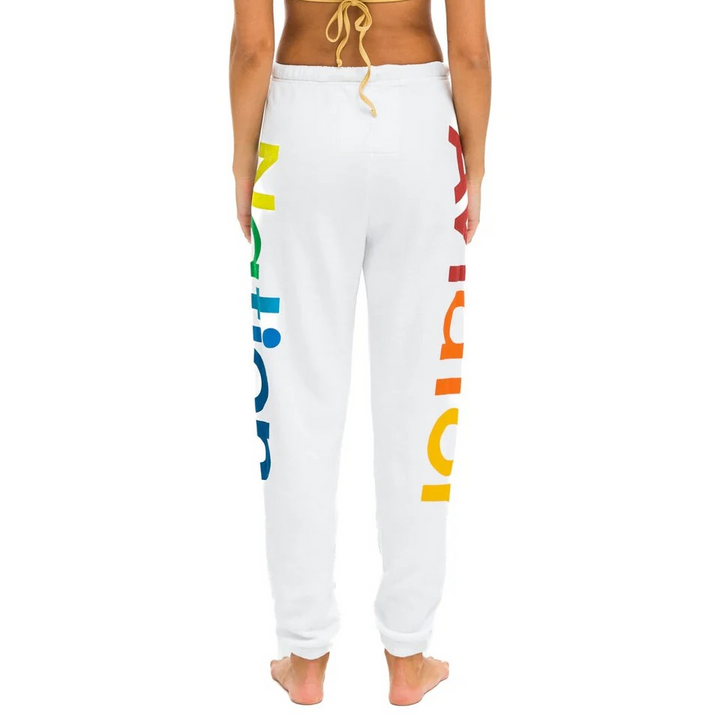 Aviator Nation Logo Printed Sweatpants MSRP $148