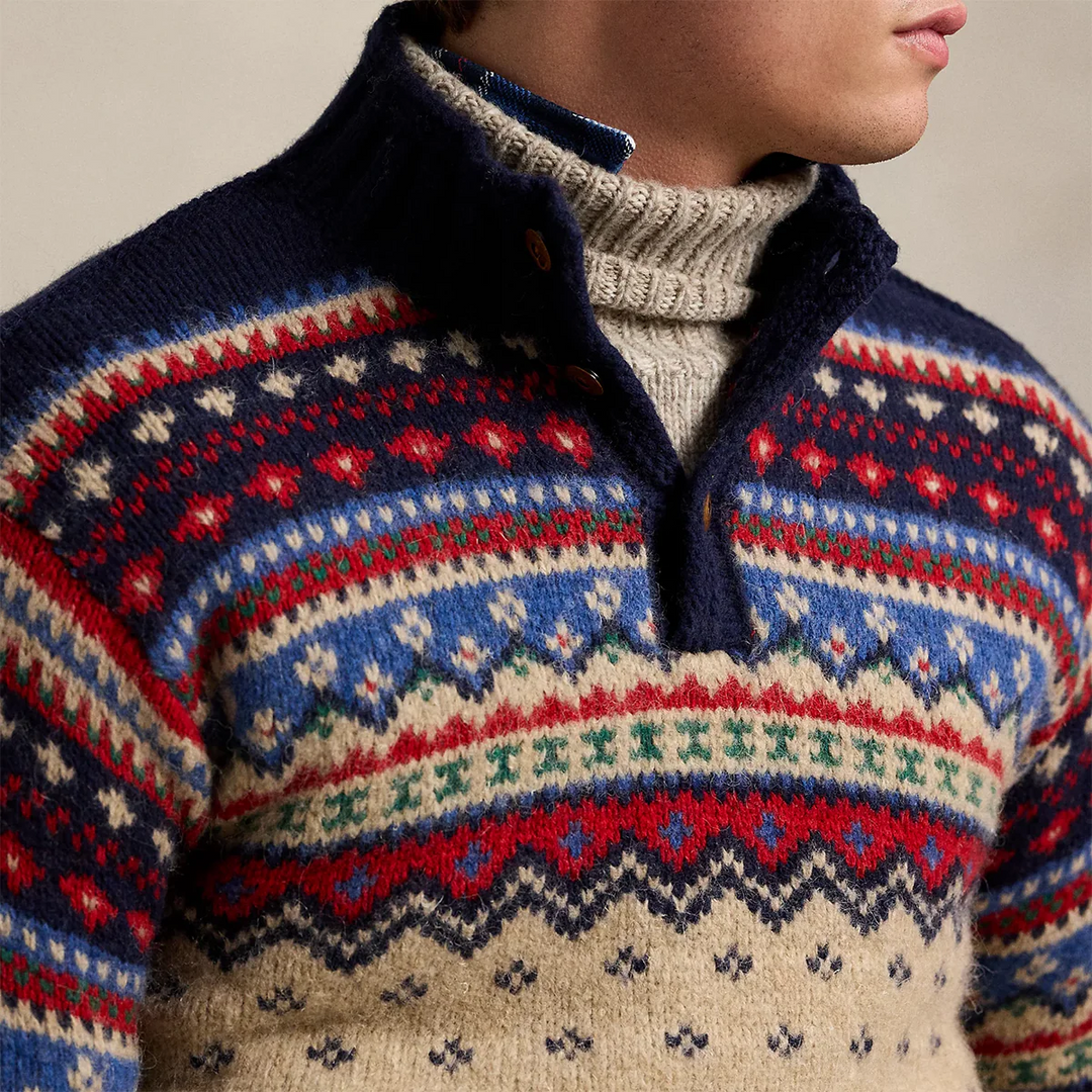 Polo Ralph Lauren Nordic Sweater MSRP $398
