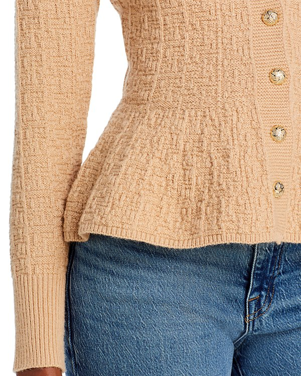 Line & Dot Amina Peplum Cardigan MSRP $95