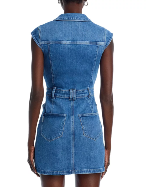 PAIGE Jaxsyn Denim Dress MSRP $259