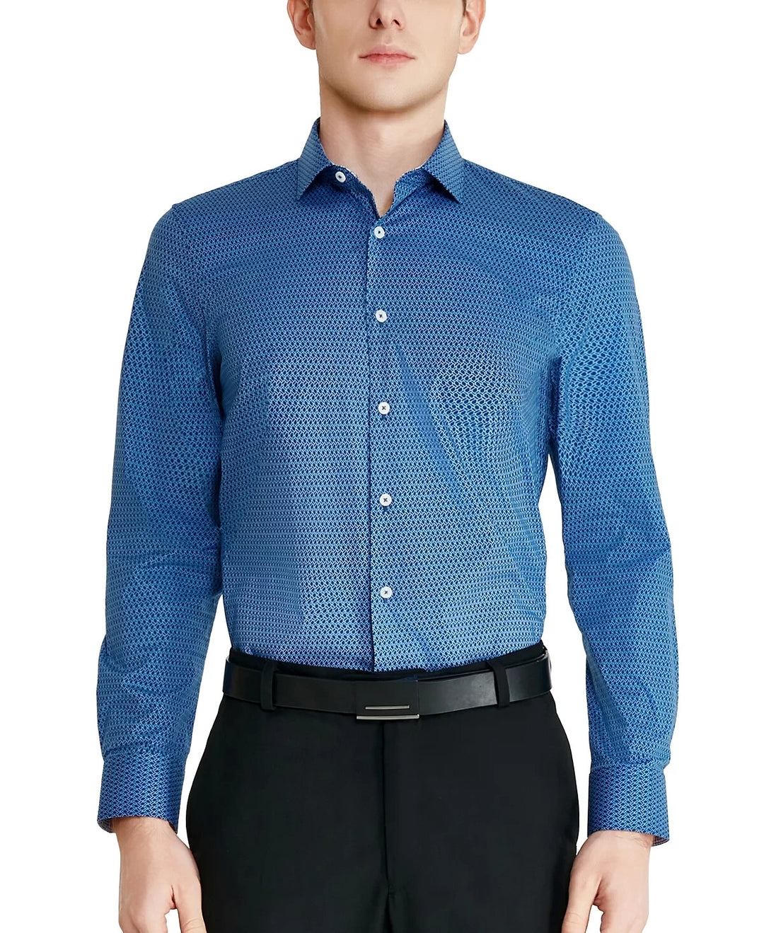 Tallia Geo-Link Dress Shirt MSRP $79
