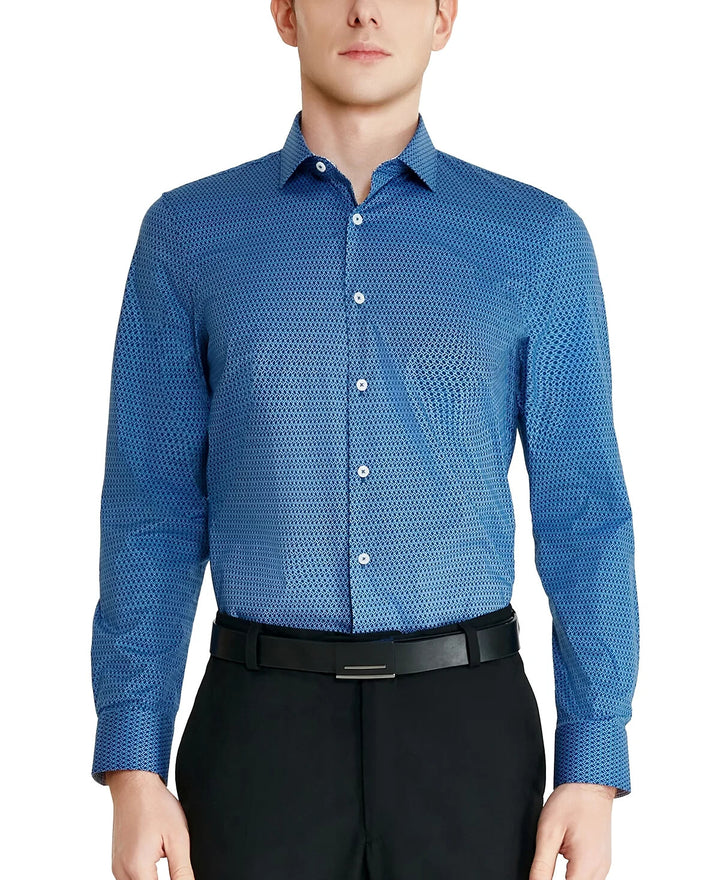Tallia Geo-Link Dress Shirt MSRP $79
