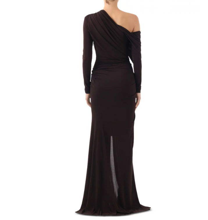 Jason Wu Collection One Shoulder Draped Gown MSRP $3295