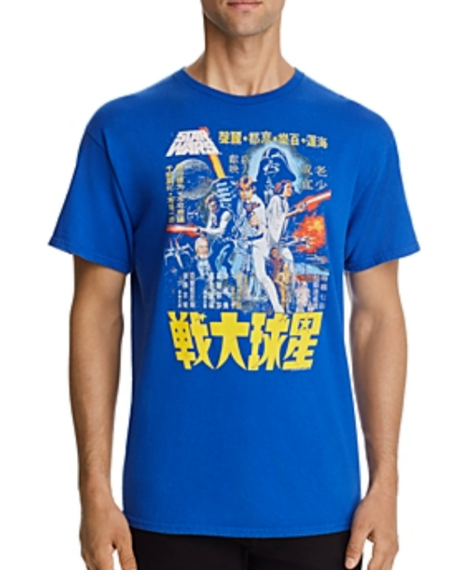 Junk Food Star Wars Graphic Tee MSRP $40 Size S # 5D 1638 NEW