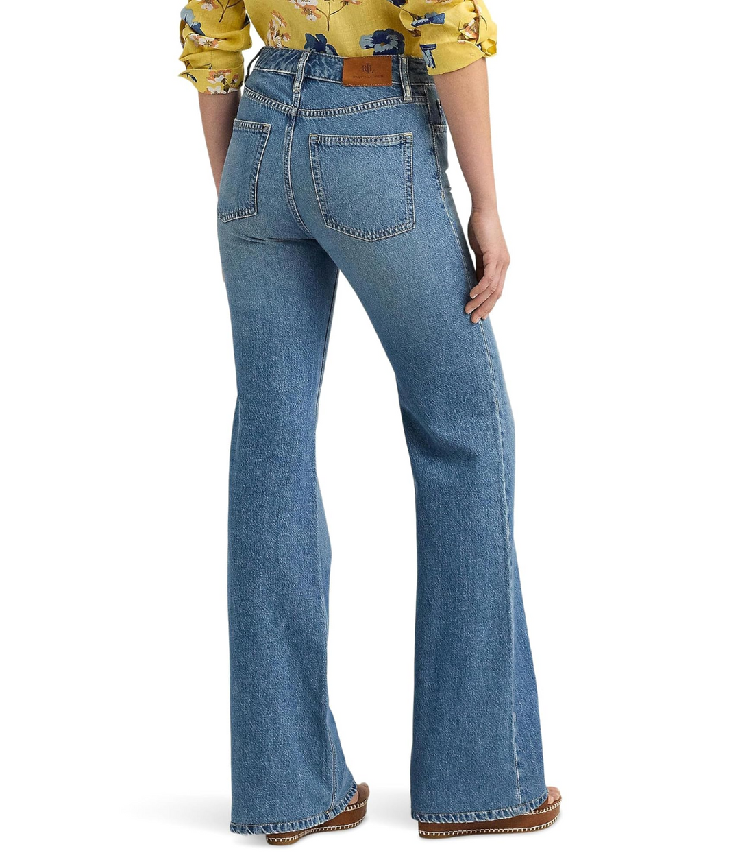 Lauren Ralph Lauren High-Rise Flare Jeans MSRP $165
