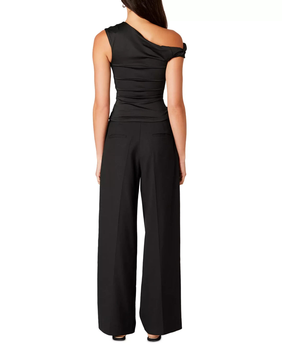 NIA Fraise Asymmetric One Shoulder Top MSRP $50
