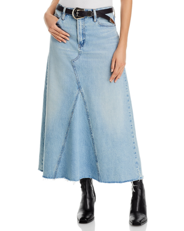 FRAME The Dorothy Denim Skirt MSRP $268